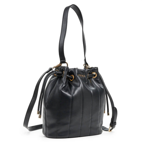 Verde Γυναικεία Τσάντα Ώμου-Πουγκί 16-6719 Μαύρο